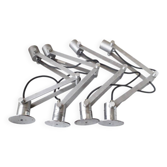 Articulated arm wall lights