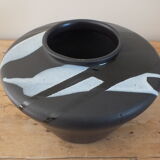Vintage vase graphic black West Germany