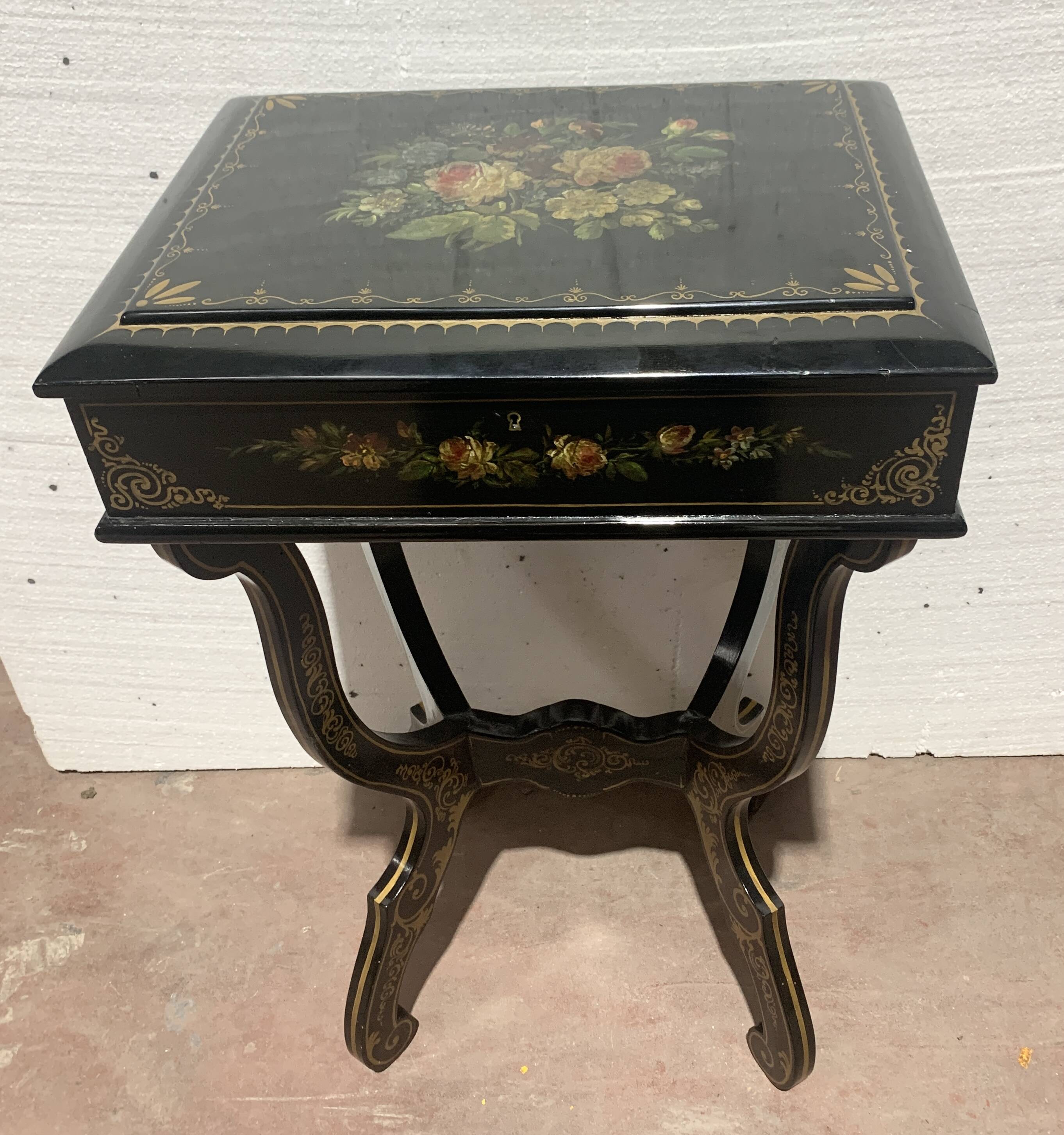 Napoleon worker in blackened wood, 19th century