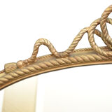 Victorian gilded wall mirror - 143x132cm