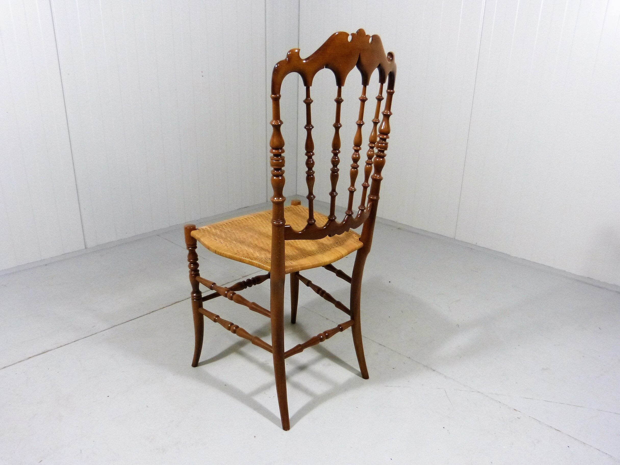 Chiavari wooden & caned chair 1960’s