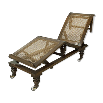 Chaise Longue in cannage part Alfred Carter's