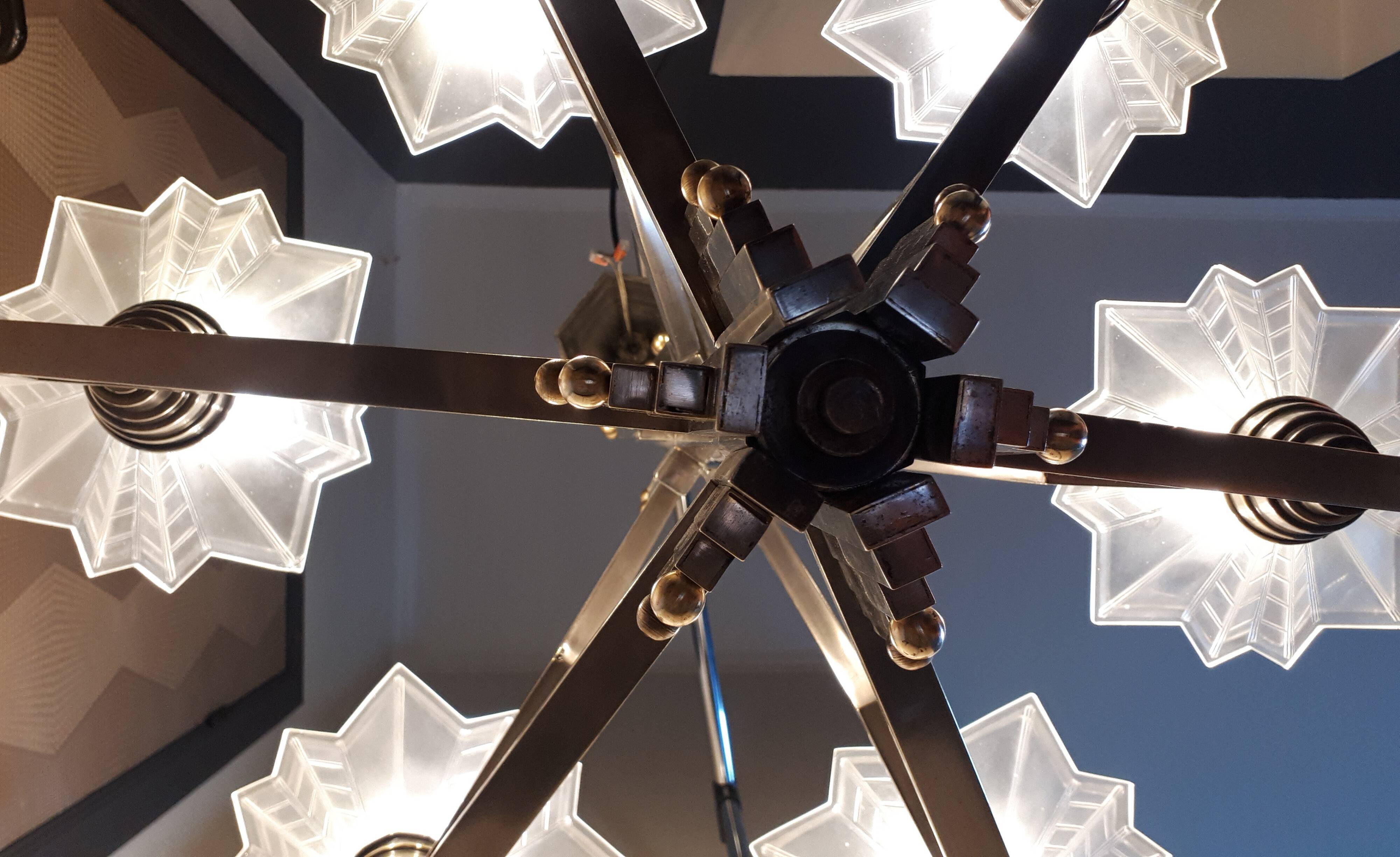 Lustre art déco