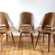 6 chaises Baumann modèle Mondor en teck, 1960