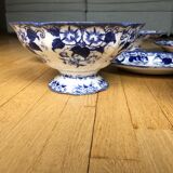 Lot of plates in earthenware creil mounteau