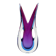 Large Sculptural Murano Vase - Flavio Poli - Sommerso - 1960