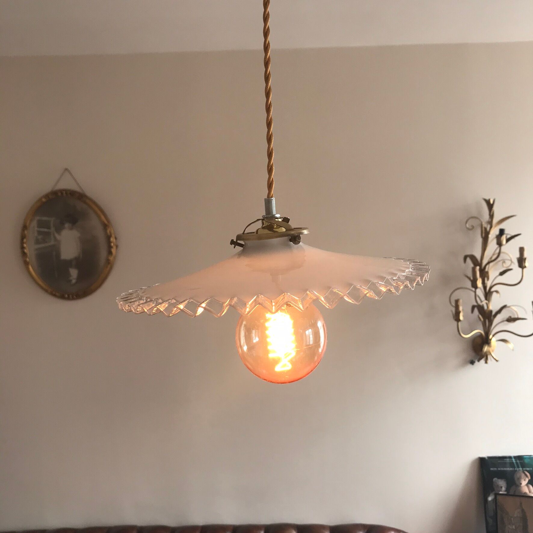 Vintage suspension diameter 26 cm