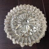 Round ceiling lamp diamond tips vintage 60s-70s