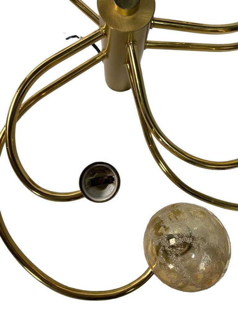 lustre suspendu vintage 'doré'
