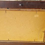 peinture a l'huile sur carton ( voiliers)