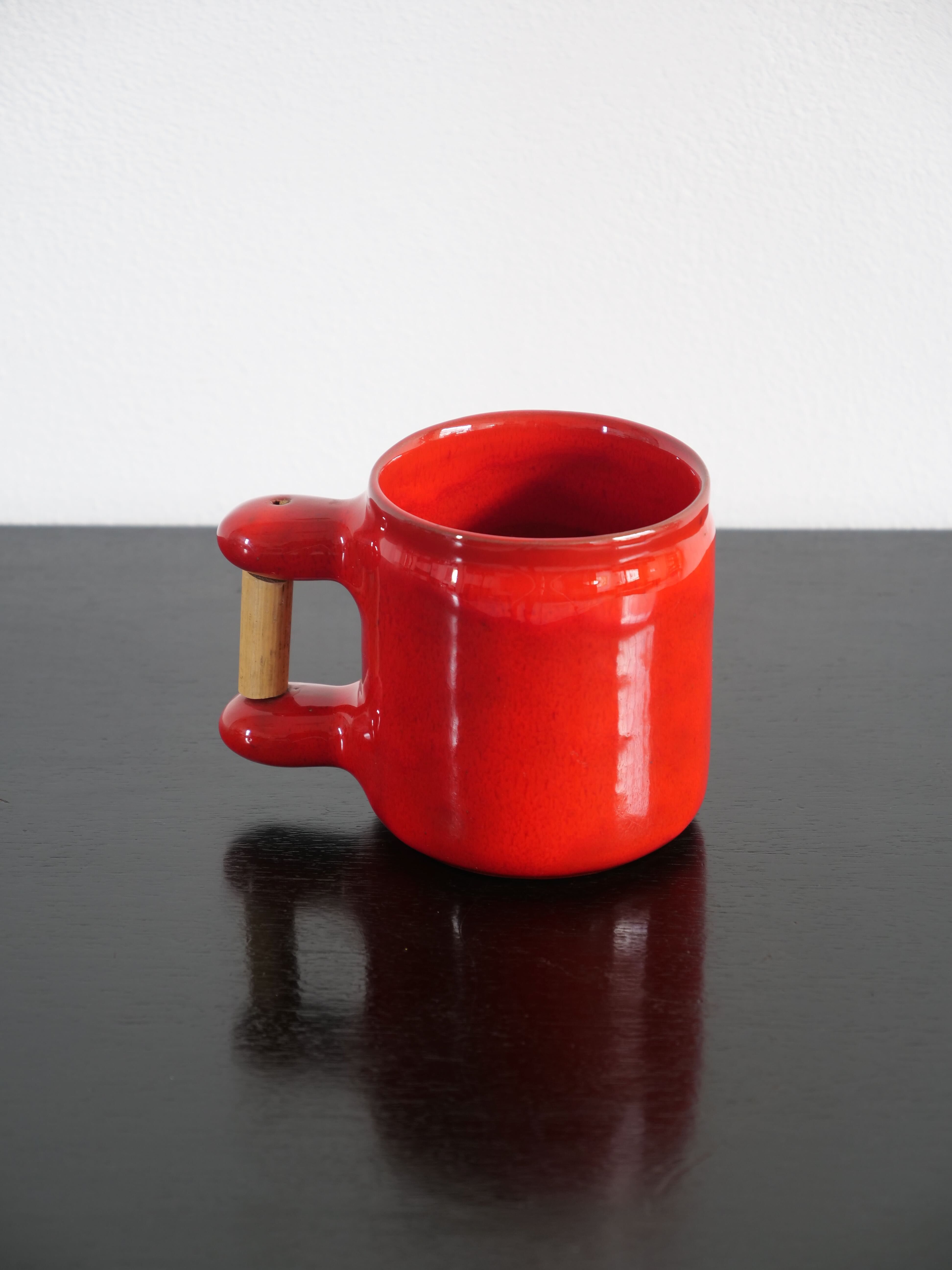 French ceramic mug Robert and Jean Cloutier