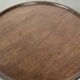 Charming antique English round side/wine table from the 19th century