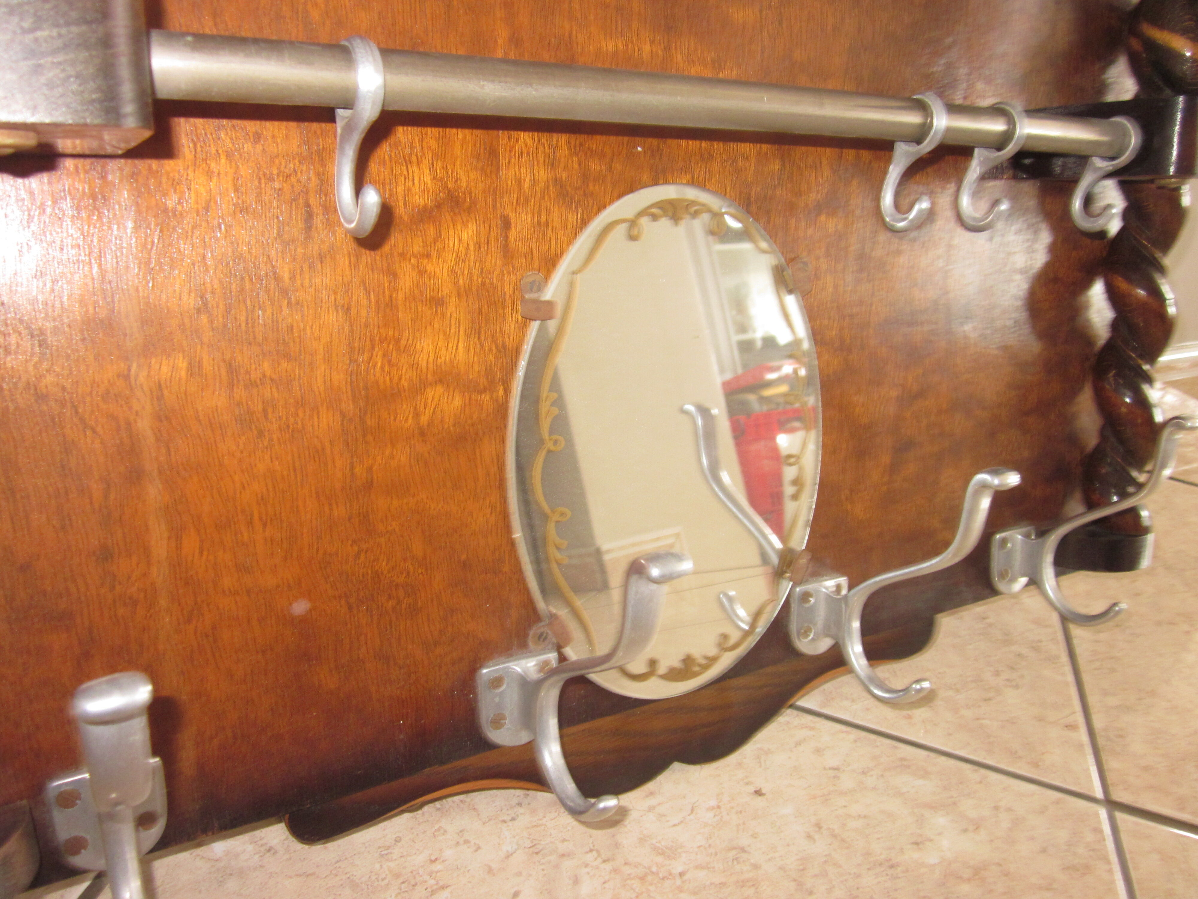 Coat rack of the 1950s