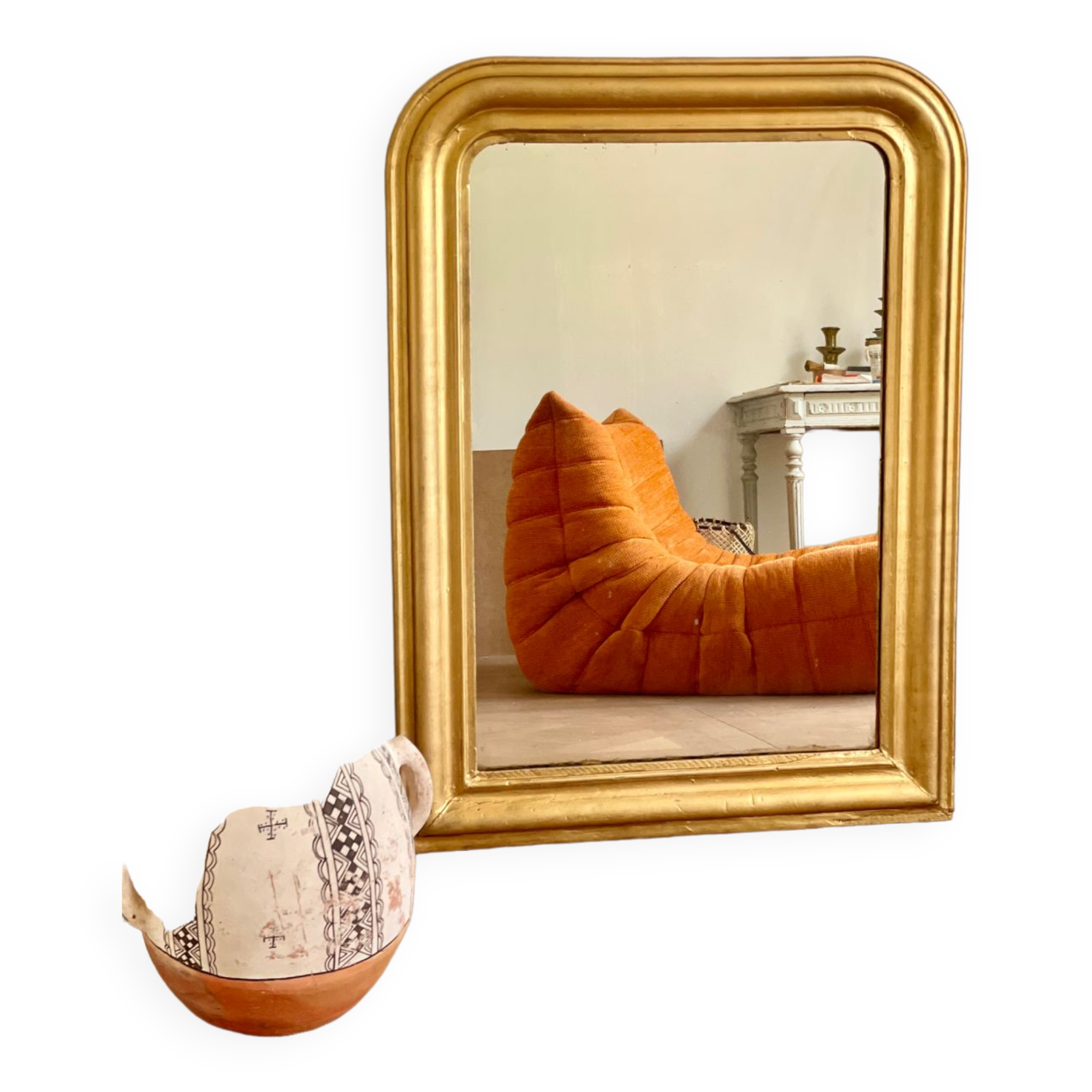 Antique Louis-Philippe mirror 104x77