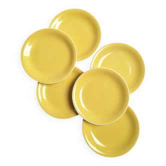 Villeroy & Boch yellow dinner plates