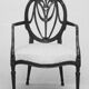 George III Mahogany armchair attributed to William and John Linnell circa 1775