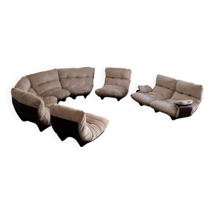Canapé modulable 'marsala'