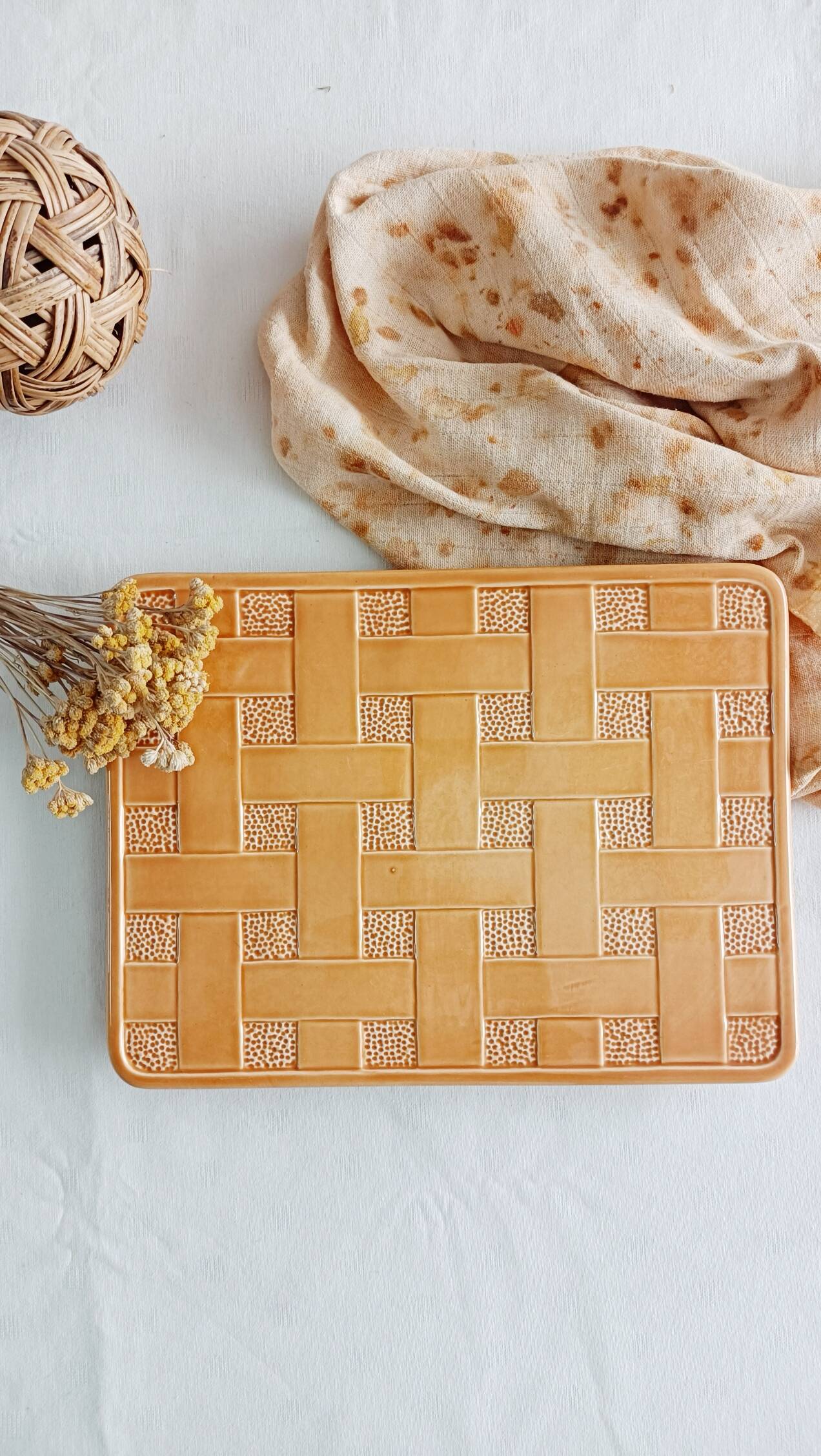 Large Boch Keralux table plate