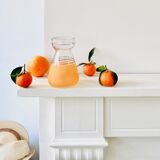 Bulb vase hyacinth granite glass