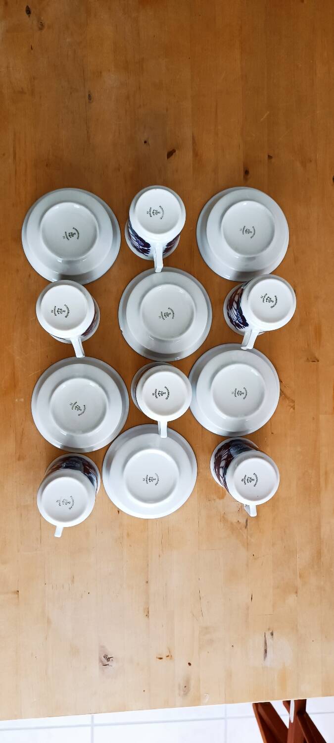Porsgrund “Marguerite” coffee service designed by Grete Rønning