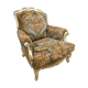 Fauteuil de style baroque