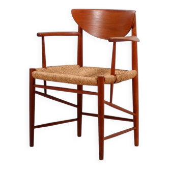 Teak Armchair "317" by Peter Hvidt & Orla Molgaard-Nielsen for Søborg