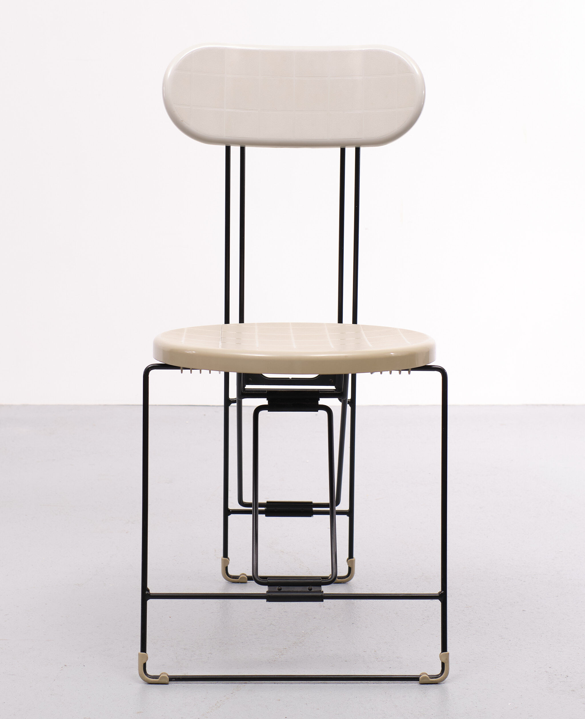 Chaise pliante post-moderne Andries Van Onck, 1984