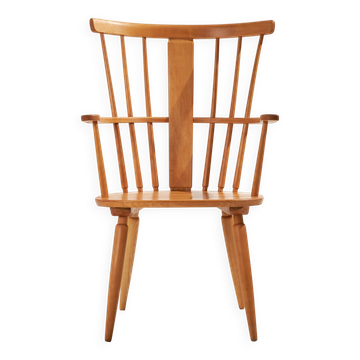 Fauteuil en hêtre altheim par franz schuster pour wiesner hager (mk10087)