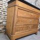 19th-century oak commode
