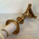 Lampe laiton pattes griffes de lion Italy