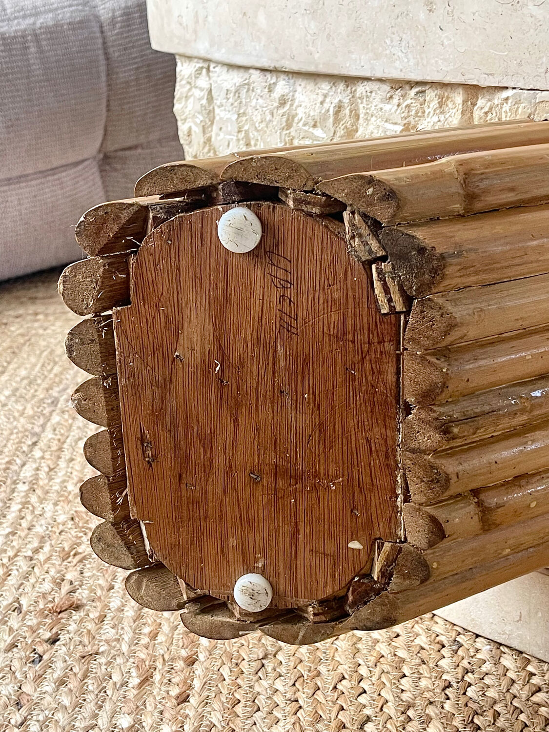 Coffee table French Riviera 1970.