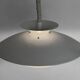 Large layered pendant light by Frandsen lighting. Denmark 1970s