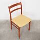 Set of four teak chairs, Danish design, 1970s, production: Denmark