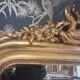 Louis Philippe mirror with pediment 154 x 98