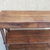 Nineteenth century walnut console