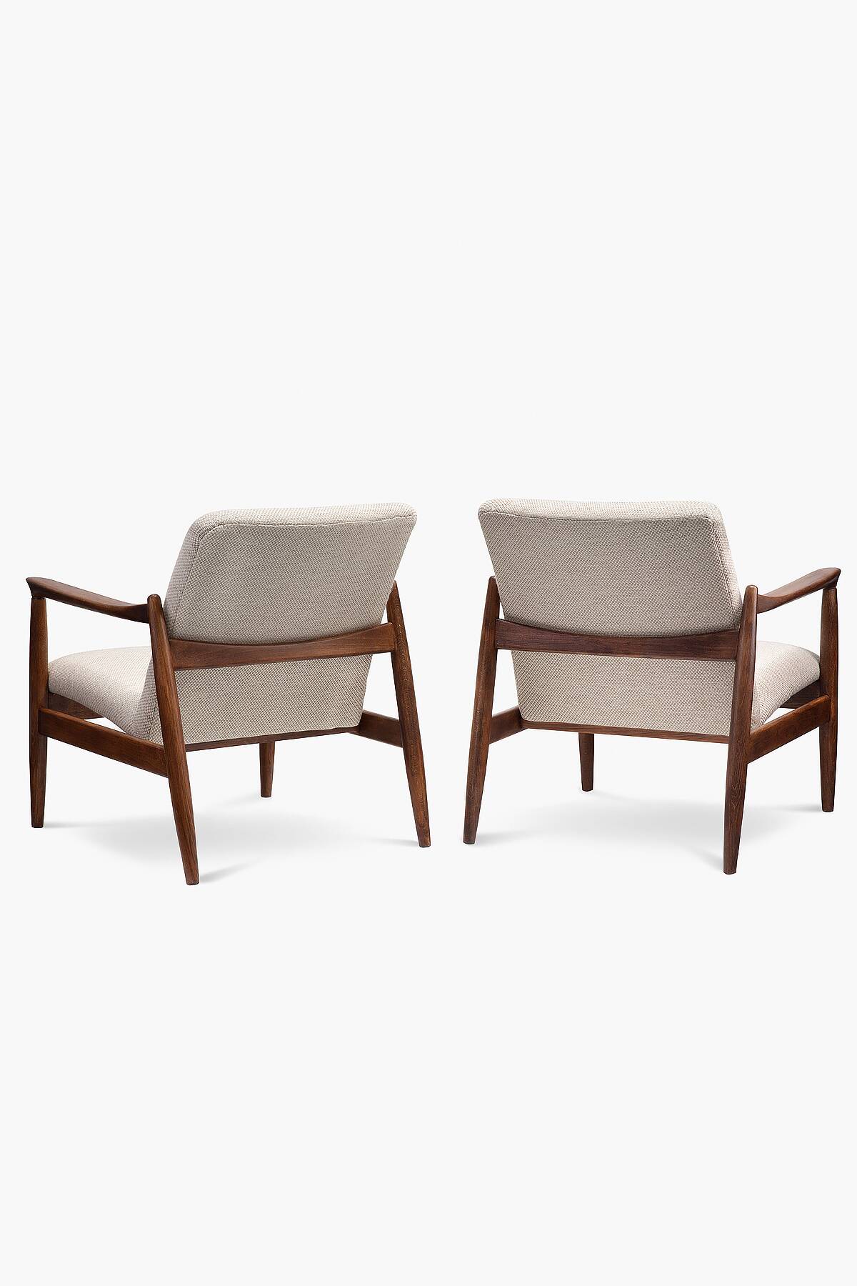 Pair of GFM-64 armchairs