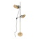 Cream taupe 70s vintage Philips space age floor lamp