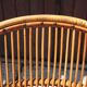 Pair of rattan armchairs Audoux-Minnet style