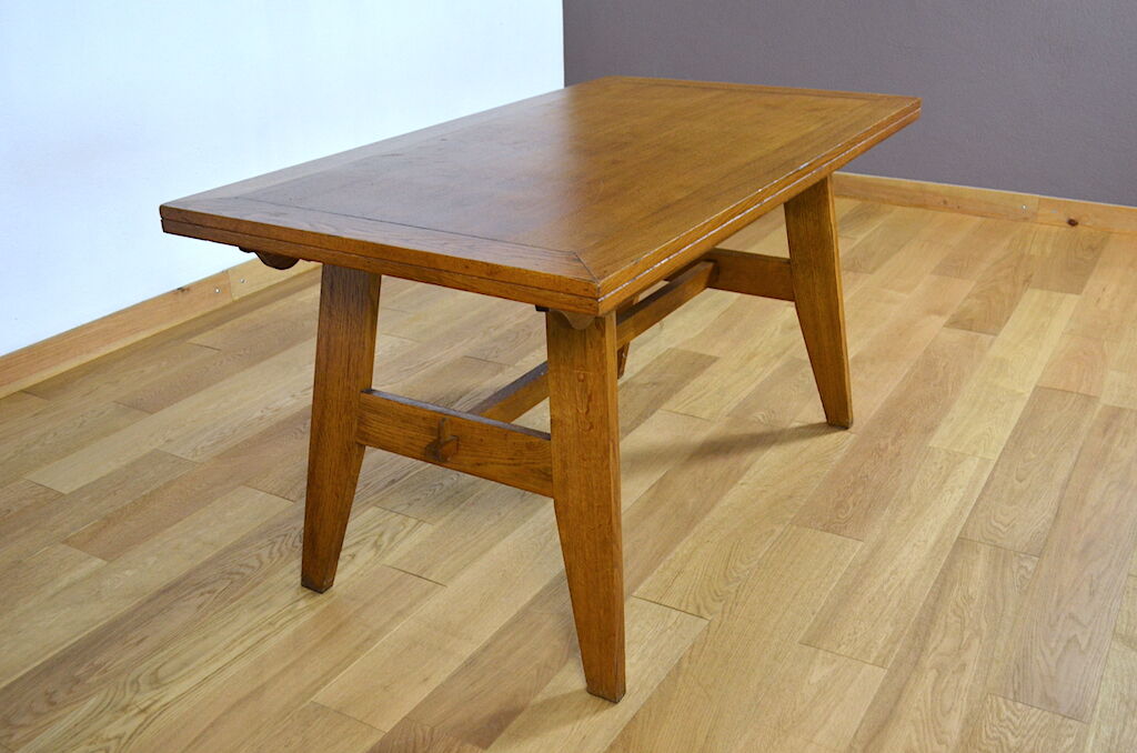 Dining table signed René Gabriel year 1950