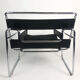 Pair of "vassily" model armchairs Marcel Breuer 1980