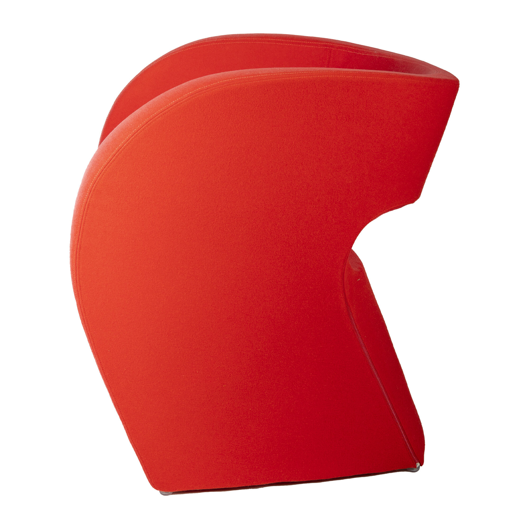 Red Little Albert Armchair by Ron Arad for Moroso