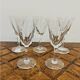 5 Saint-Louis crystal white wine glasses – Cerdagne pattern