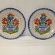 Auvillar porcelain dessert plate service