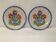 Auvillar porcelain dessert plate service