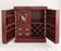 Bar cabinet in rosewood and mother-of-pearl – handcrafted.
