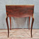 Bureau scriban de pente louis xv galbé en marquèterie vers 1850-1880