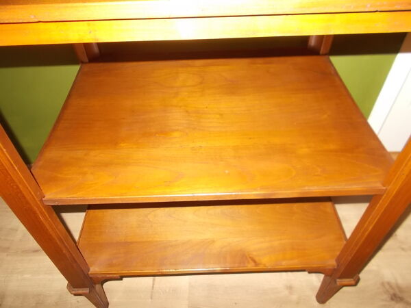 Desserte table d'appoint console en merisier