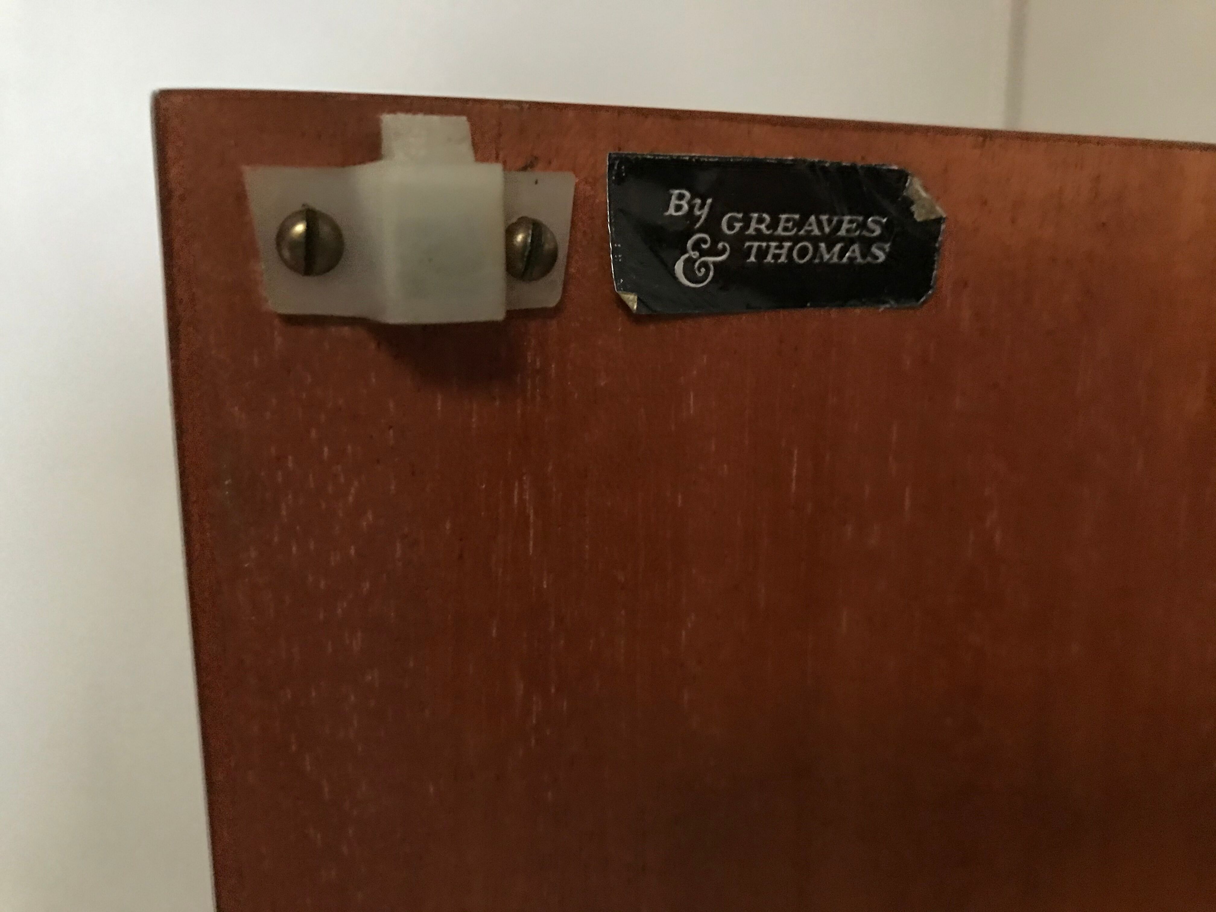 Mid Century Vintage Greaves and Thomas teak sideboard