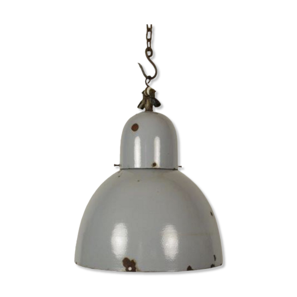 Industrial suspension blue gray