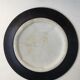 Set of 6 ceramic plates compartmentalized